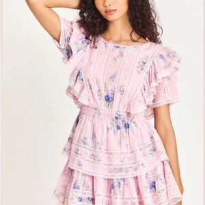 Love Shack Fancy Natasha Mini Dress